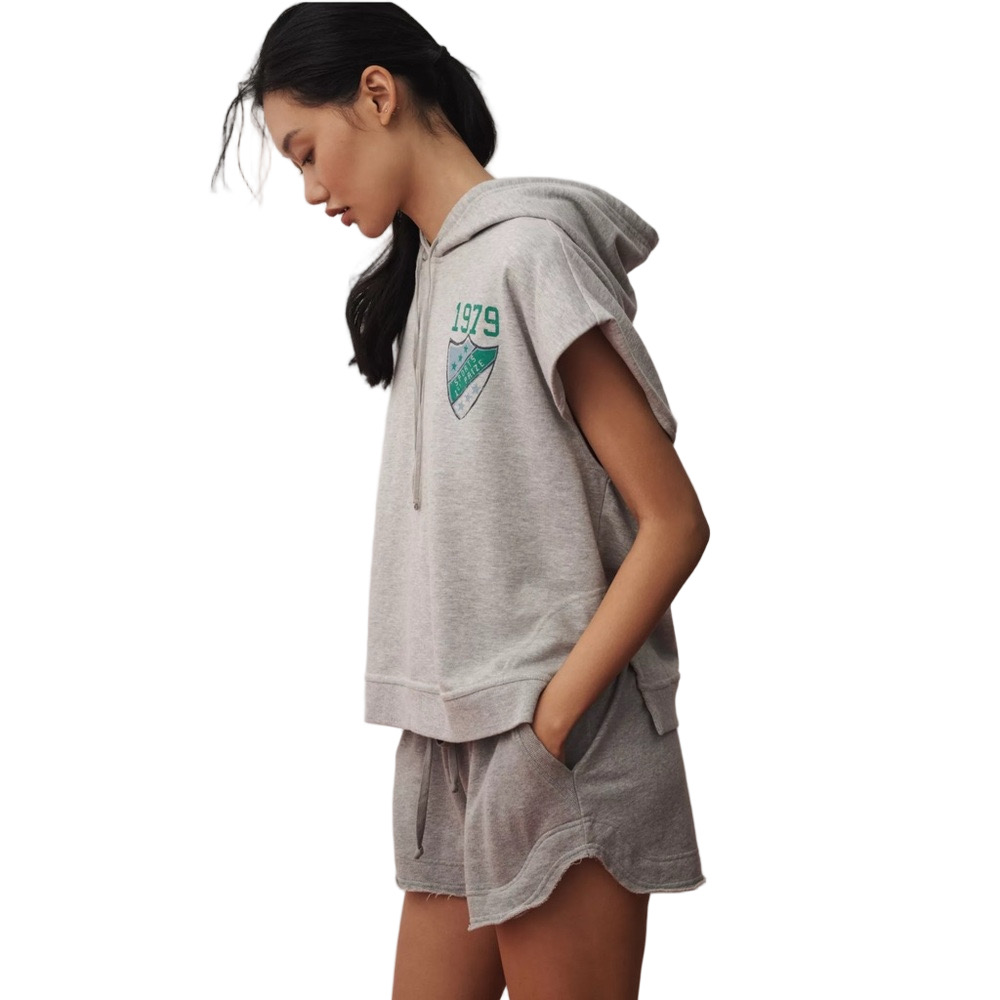 Anthropologie Daily Practice Team Spirit Sweatshirt Size L - Picture 2 of 6